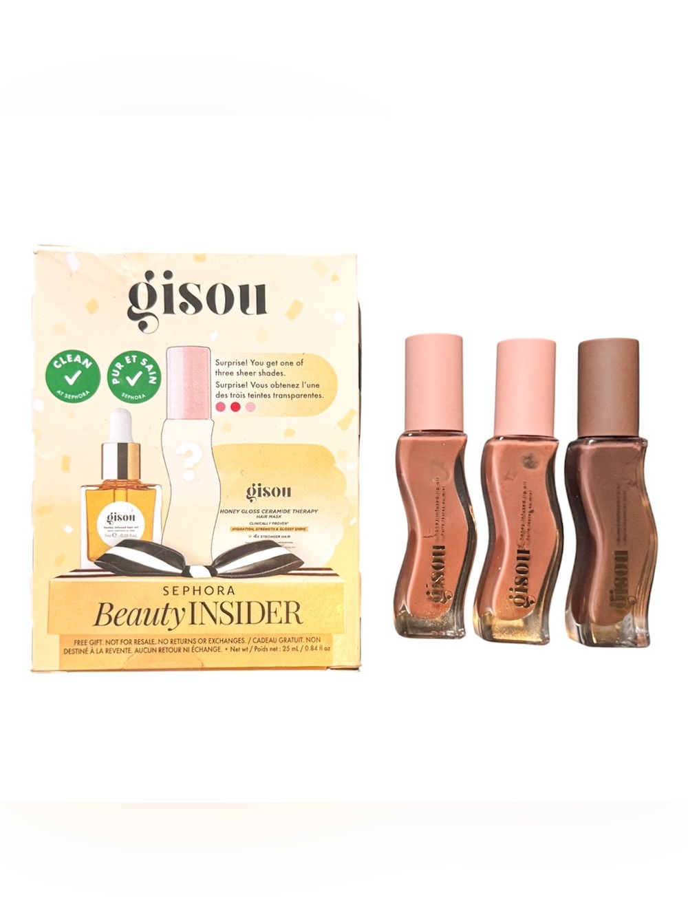 Gisou Honey Infused Lip Oil Set - Sephora Beauty Insider Gift